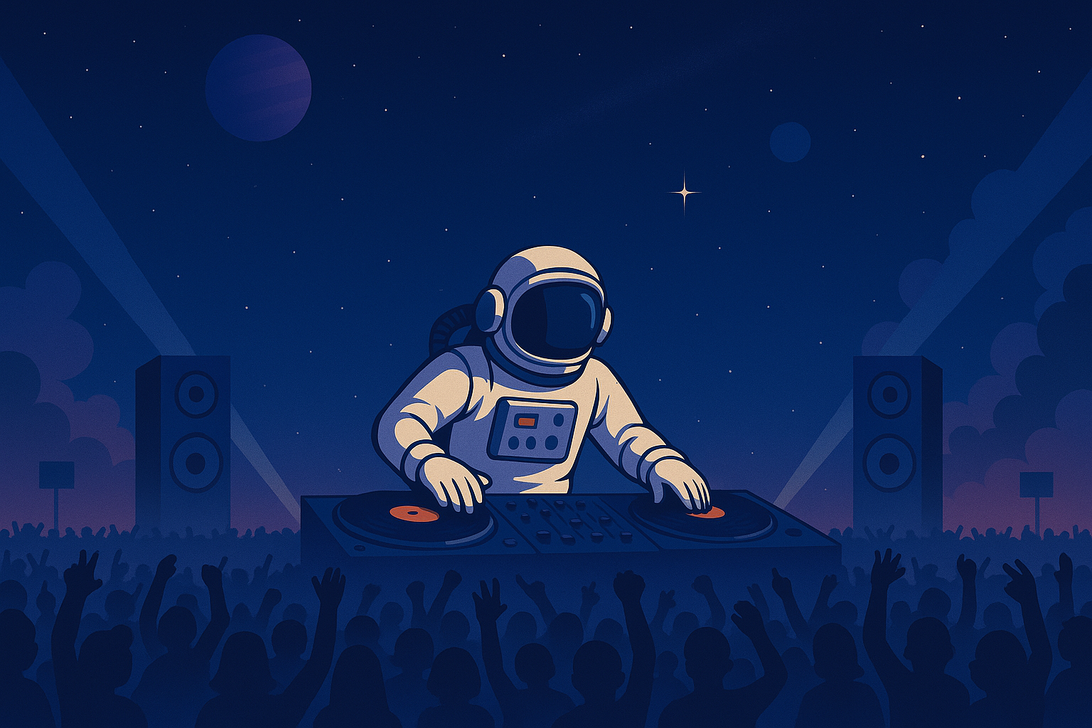DJ astronaute